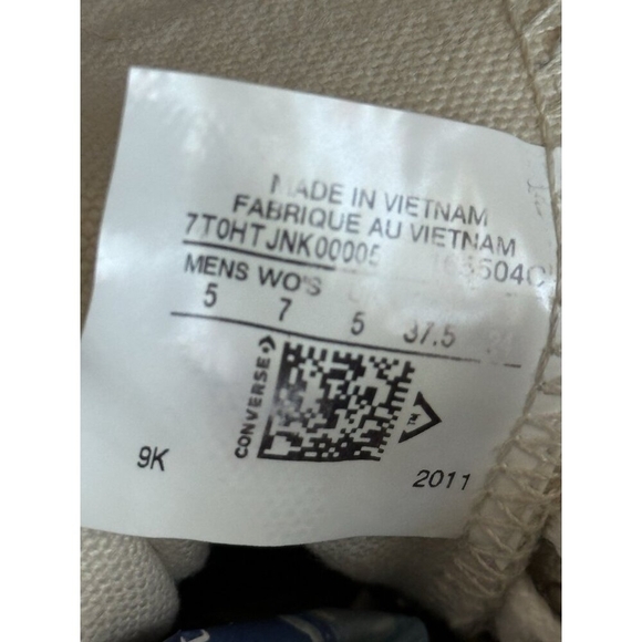 Converse Chuck Taylor All Star High Top Leopard Print Sneakers Unisex 7/5 - Picture 10 of 11